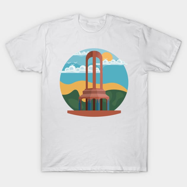 Moroccan Cities illustration, best gift for morocco lovers T-Shirt by Myteeshirts